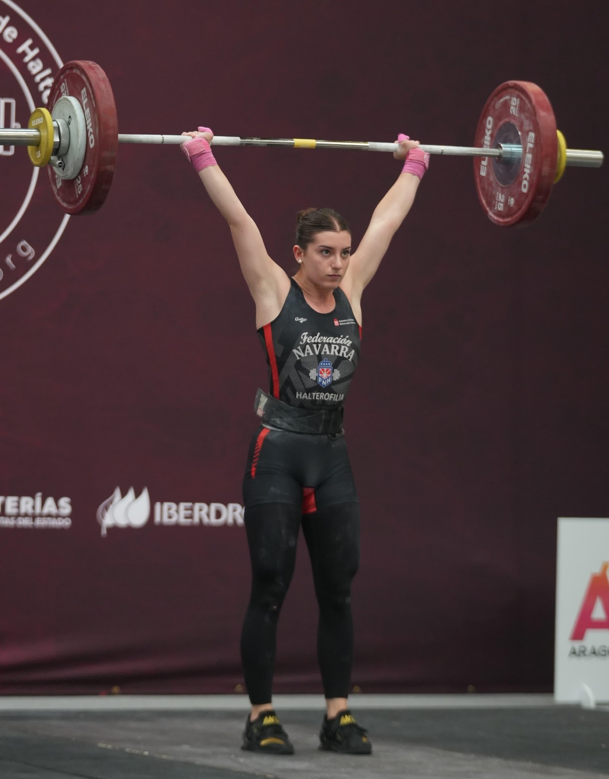 Tres navarras, campeonas de España en el Nacional Absoluto de Halterofilia 2025